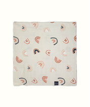 KLRK HOME Mušelínová plena velká RAINBOWS