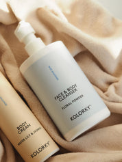 FACE & BODY CLEANSER, Floral Powder,  290 ml