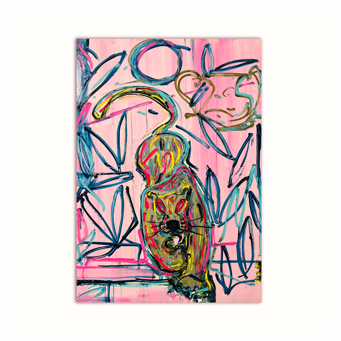 Dobrý plakát A BIGGER CAT, Marek Číhal