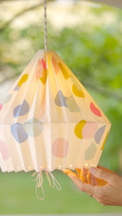 Papírové stínidlo Celebration