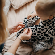 KLRK HOME Mušelínové plenky WILD B&W, 3 ks