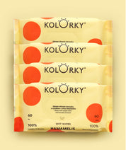 WET WIPES, Hamamelis, 4 ks